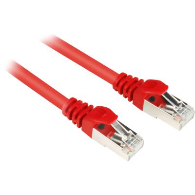 Sharkoon patchkabel sftp, rj-45 met cat.6 (rood, 5 meter)