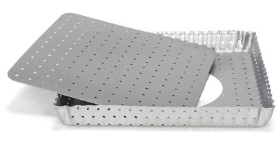 Patisse quichevorm geperforeerd losse bodem 21x21cm