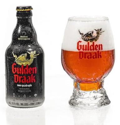 Gulden Draak Bokaal Bierglazen 330 ml - 2 stuks