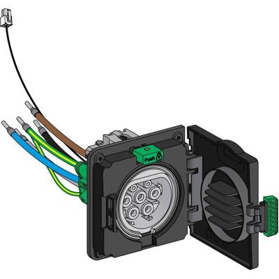 Schneider Electric EVP1HSM23 eMobility laadcontactdoos Type 2 32 A