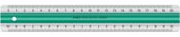 Linex antislip liniaal 20 cm groen/transparant - thumbnail