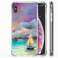 Back Cover Apple iPhone Xs Max Boat - thumbnail