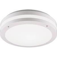 LED Plafondlamp - Trion Keraly - Opbouw Rond - Bewegingssensor - Waterdicht - 12W - Mat Wit - Kunststof - thumbnail