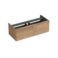 Onderkast Forzalaqua Reno 120x51x40 cm 2 Lades Softclose Eiken Oyster Forzalaqua - thumbnail