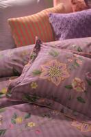 Pip Studio Flores Bailando vierkant sierkussen Paars - thumbnail