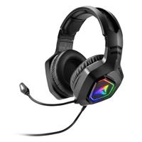 Rush ER30 - Gaming Headset - Hoofdtelefoon ( oorkap ) - Zwart/RGB - thumbnail