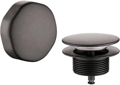 Saqu Base afbouwdeel voor badafvoercombinatie gun metal