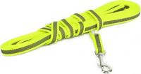 Lange lijn hond - Antislip - 14mm x 5m - Met handvat - Neon - thumbnail