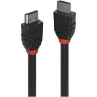 LINDY 36471 HDMI-kabel HDMI Aansluitkabel HDMI-A-stekker, HDMI-A-stekker 1.00 m Zwart 4K UHD - thumbnail