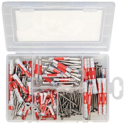 Fischer 561385 Assortimentsdoos pluggen 130 onderdelen