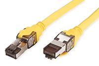ROLINE S/FTP (PiMF-) patchkabel Cat.8 (Klasse I), LSOH, soepel, geel, 3 m - thumbnail