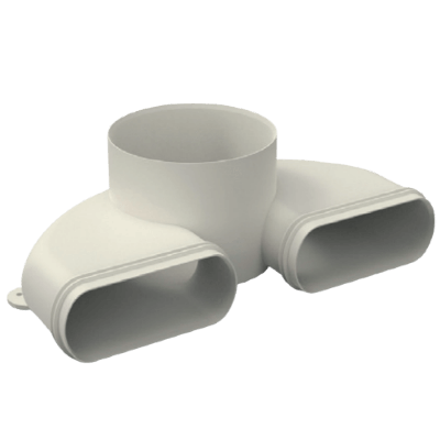 Easyflex Renson - Dubbele Ventielaansluiting - Ø 125mm Easyflex Renson - Dubbele Ventielaansluiting - Ø 125mm