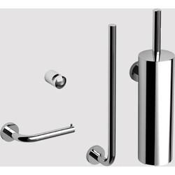 Toiletset Clou InBe Accessoireset Chroom
