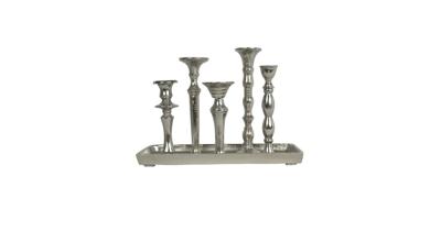 Vijf Kandelaren op Dienblad