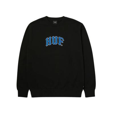 HUF Arch Applique Crewneck Casual Sweater Heren XL HUF Arch Applique Crewneck Casual Sweater Heren XL
