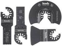 kwb 708890 Multitool toebehorenset 4-delig 4 stuk(s) - thumbnail