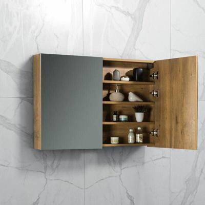 Spiegelkast Tieme mat eiken 100x70x16cm