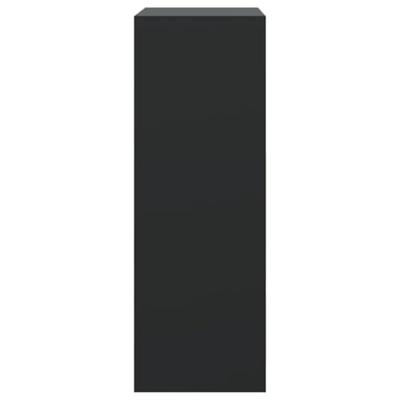 VidaXL Schoenenkast 60x34x96,5 cm bewerkt hout zwart