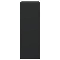 VidaXL Schoenenkast 60x34x96,5 cm bewerkt hout zwart - thumbnail