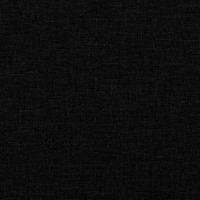 4-delige Loungeset stof zwart - thumbnail