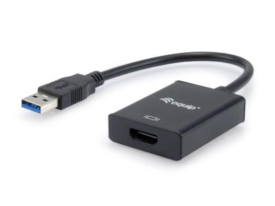 Equip 133385 USB grafische adapter 1920 x 1080 Pixels Zwart - thumbnail
