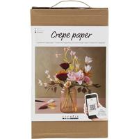 Creativ Company Hobbyset crepepapier bloemen boeket - thumbnail