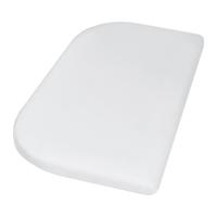 Playshoes hoeslaken katoen voor bijzetbed 89 x 51 cm wit - thumbnail