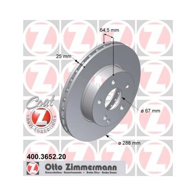 Remschijf Coat Z 400365220 Remschijf Coat Z 400365220