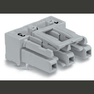 WAGO 770-803/011-000 Netstekker WINSTA MIDI Bus, inbouw horizontaal Totaal aantal polen: 3 25 A Zwart 100 stuk(s) WAGO 770-803/011-000 Netstekker WINSTA MIDI Bus, inbouw horizontaal Totaal aantal polen: 3 25 A Zwart 100 stuk(s)