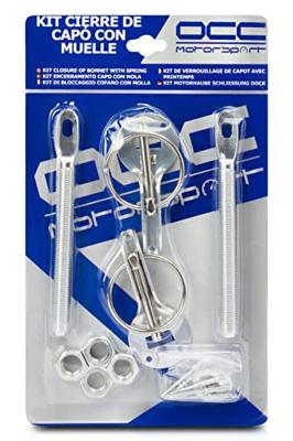 Motorkapslot OCC Motorsport OCCRC004 Zilverkleurig Veer