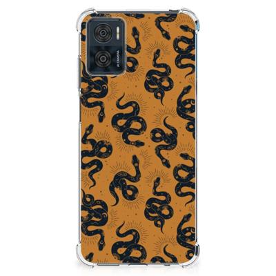 Case Anti-shock voor Motorola Moto E22 | E22i Snakes