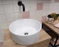 Waskom keramiek wit 40x40x15cm - thumbnail