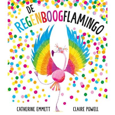 De Fontein De regenboogflamingo