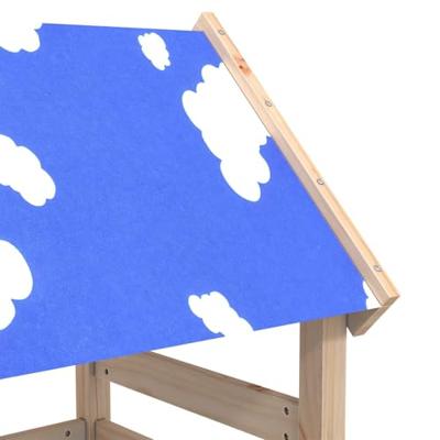 Speeltoren Bruin 110,5 x 52,5 x 215cm Massief grenenhout