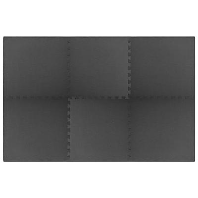 Vloermatten 6 st 2,16 EVA-schuim zwart