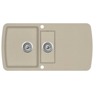 Gootsteen dubbele bakken graniet beige Gootsteen dubbele bakken graniet beige