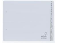 Kangaro Tabbladen 2 rings a-z kunststof - thumbnail