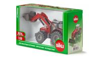 Siku 1985 tractor massey ferguson met frontlader - thumbnail