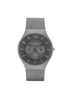 Horlogeband Skagen SKW6146 Mesh/Milanees Antracietgrijs 22mm - thumbnail