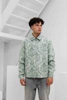 Pure Path Jacquard Flower Full-zip Jack Heren Lichtgroen - Maat XL - Kleur: Lichtgroen | Soccerfanshop - thumbnail