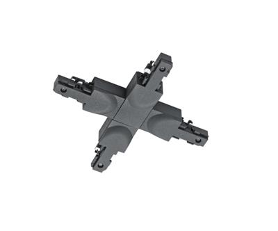 Trio 2-fase zwarte kruisverbinderDuoline - 702432