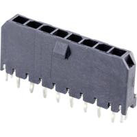 Molex 436500819 Male header, inbouw (standaard) Totaal aantal polen: 8 Rastermaat: 3 mm Inhoud: 1 stuk(s) Tray - thumbnail