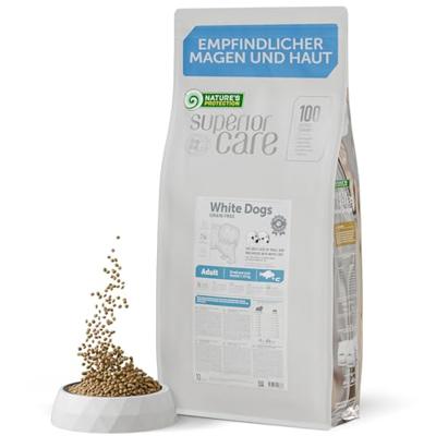 NATURE'S PROTECTION Superior Care White Dogs Grain Free Adult Small Białoryba - droog hondenvoer - 10 kg