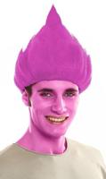 Pruik My Other Me Fuchsia Één maat Trolls - thumbnail