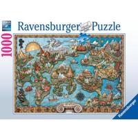 Ravensburger Puzzel 1000pcs geheimzinnig atlantis - thumbnail