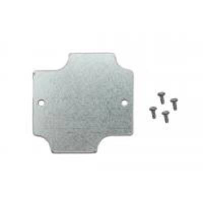 Hammond Electronics 1555BFPL Montageplaat Staal Zilver (l x b x h) 54 x 54 x 1.6 mm 1 stuk(s)