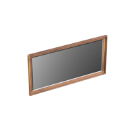 Spiegel Forzalaqua Reno 100x2x50 Cm Noten Pure Walnut - thumbnail