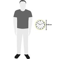 Unilux Pop wandklok, diameter 30 cm, groen - thumbnail