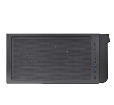Thermaltake Commander C31 TG Midi-tower PC-behuizing, Gaming-behuizing Zwart 2 voorgeïnstalleerde LED-ventilators, 1 voorgeïnstalleerde ventilator, Zijvenster,