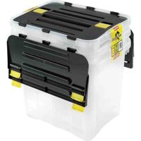 31643 Opbergbox (l x b x h) 42 x 31 x 34 cm Transparant 1 stuk(s) - thumbnail